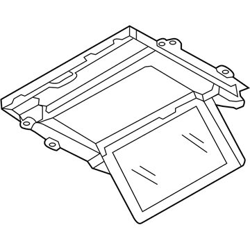 Nissan 280A0-1JA0A Display Assembly - Av