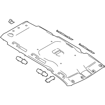 Nissan 73910-1JA0A Headlining Assy