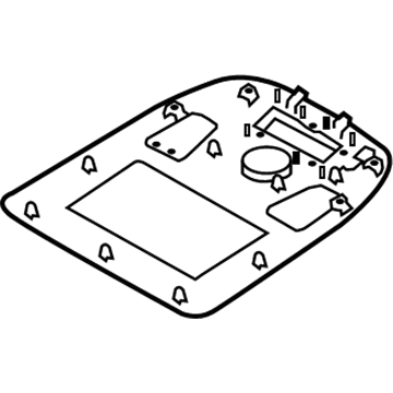 Nissan 96980-1JA0A FINISHER Console