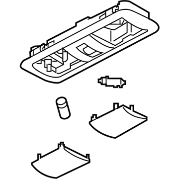 Nissan 26460-EZ30A Lamp Assembly Spot