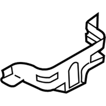 Nissan 80953-7Z000 Bracket-Pull Handle,LH