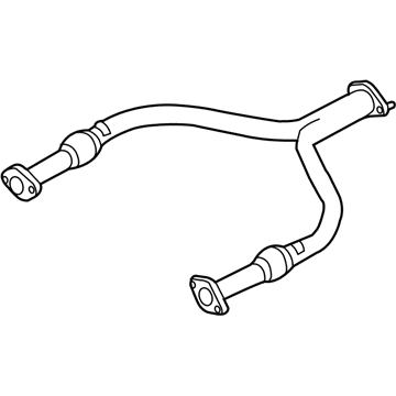 Nissan 20020-6HN0A TUBE ASSY-EXHAUST,FRONT