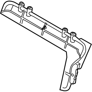 Nissan 89601-7S000 Frame Assembly-3RD Seat Back