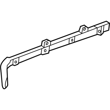 Nissan 77761-1JA0A Rail Assembly-Guide,Rear LH