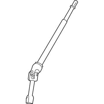 Nissan Quest Steering Shaft - 48080-1JA0A