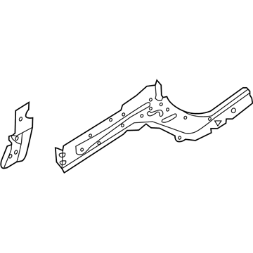 Nissan G5130-3SHMA Plate-Closing,Front Side Member RH