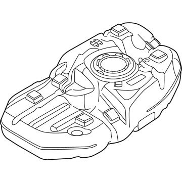 2022 Nissan Pathfinder Fuel Tank - 17202-6SA0A