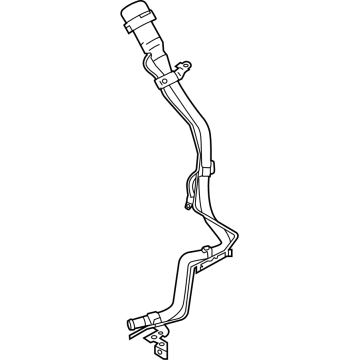 Nissan 17221-6SA0B Tube Assy-Filler