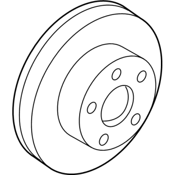 Nissan 40206-6GR0A ROTOR-DISC BRAKE,FRONT