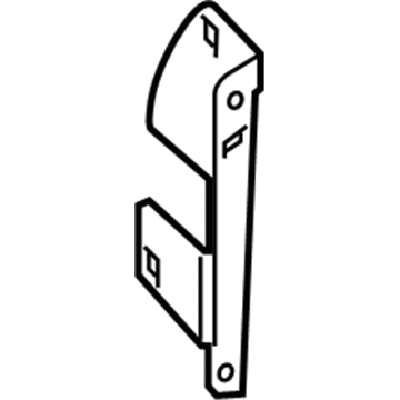 Nissan 76034-EZ10B Cover - Hinge Upper, RH