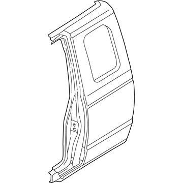 Nissan 76501-8Z430 Pillar-Lock,LH