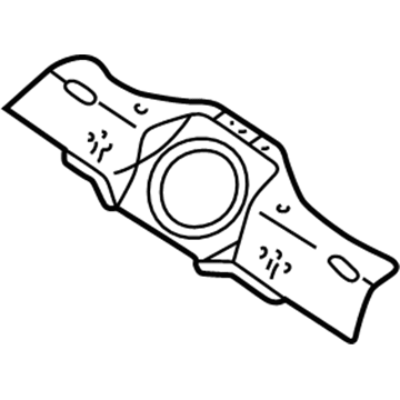 Nissan 74574-5M230 Reinforce-Anchor Belt,Rear Floor