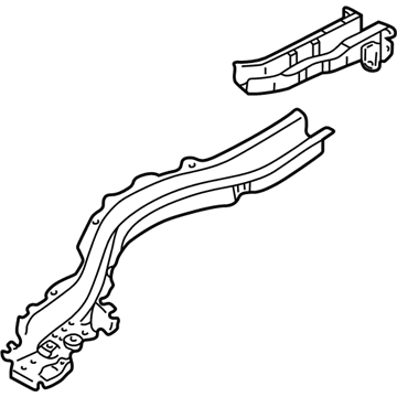 Nissan 75511-4Z431 Member-Side,Rear LH