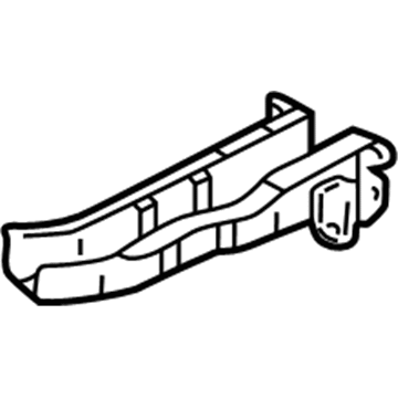 Nissan 75520-5M030 Extension-Member Side Rear R