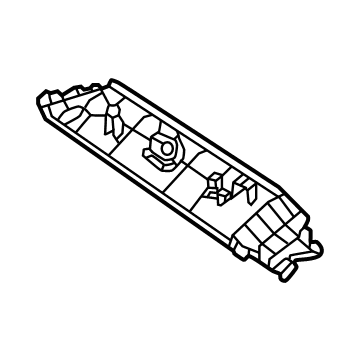 Nissan 73918-6TA0A Garnish Assy-Luggage Roof Side,RH