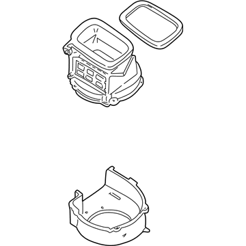 Nissan 27235-3E100 Case-Blower