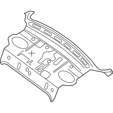 Nissan 79400-JA030 Parcel Shelf,W/REAR Waist