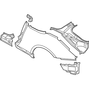 Nissan 350Z Fender - G8101-CE434