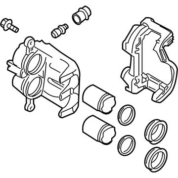 Nissan 41001-EA005RE REMAN CALIPER Front Right