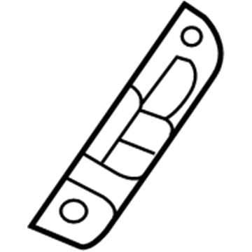 Nissan 73996-EZ22A FASTENER