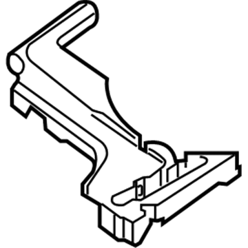 Nissan 84979-JB100 Spacer-Trunk Floor,LH