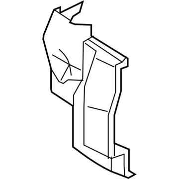 Nissan 84940-JB100 Finisher-Trunk Side,RH