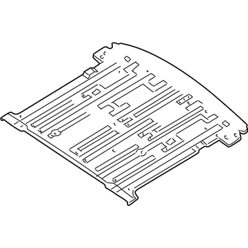 Nissan Quest Floor Pan - 74512-7B030