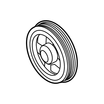 Nissan 12303-5NN0A PULLEY-CRANKSHAFT