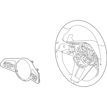 2023 Nissan Z Steering Wheel - 48430-6GP2A