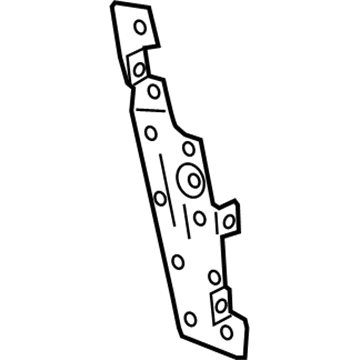 Nissan 28039-9N02A Bracket-Radio Mounting,LH