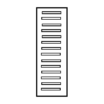 Nissan 24313-EZ00A Label-Fuse Block