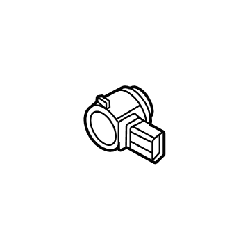 Nissan 28438-0065R Sensor Unit-Distance