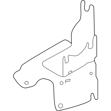 Nissan 47840-6CA1A Bracket-ACTUATOR,ANTISKID