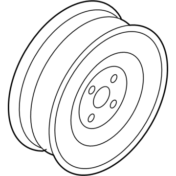 Nissan 40300-5EY3E WHEEL-ALUMINUM