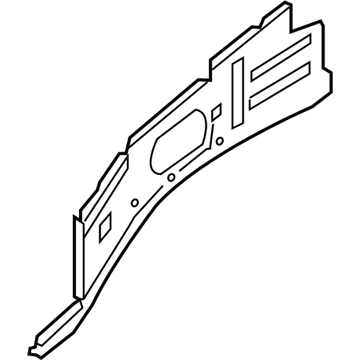 Nissan 64111-1PA0A Hoodledge-Upper,LH