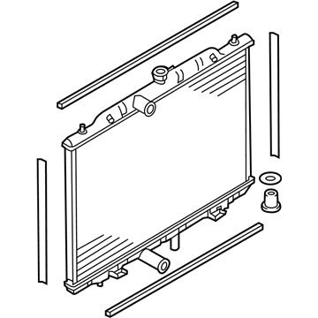 Nissan Rogue Radiator - 21460-4BA1B