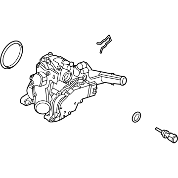 Nissan 21250-6RC1A Valve Assy-Water Control