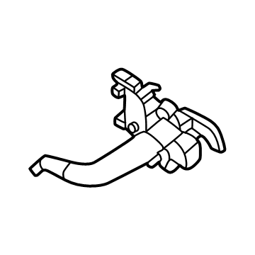 Nissan 65601-5MR0A MALE ASSY-HOOD LOCK