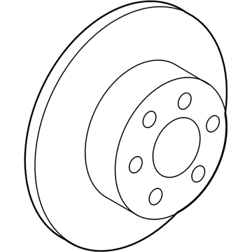 Nissan 43206-1PA1B Rotor Brake