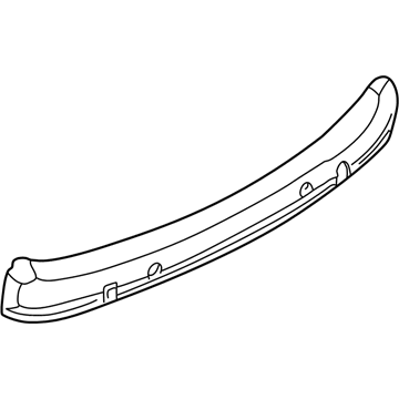 Nissan 85090-7B200 Energy ABSORBER-Rear Bumper