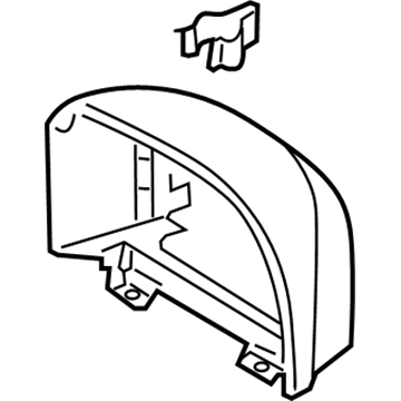 Nissan 68240-1FC0A Lid Cluster BRN