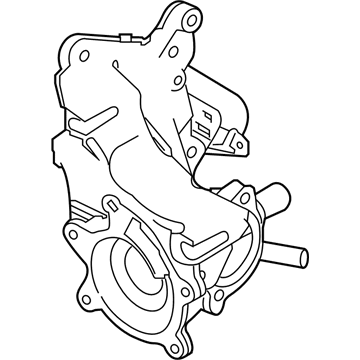 Nissan 21013-6CA0B Cover-Water Pump