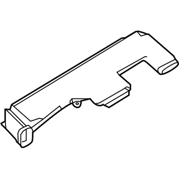 Nissan 27952-1PB0A Duct-Rear Air Conditioner,Outlet