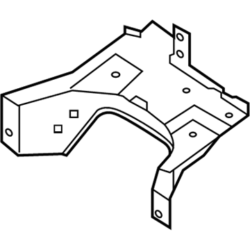 Nissan Pathfinder Battery Tray - 75860-3JV0A