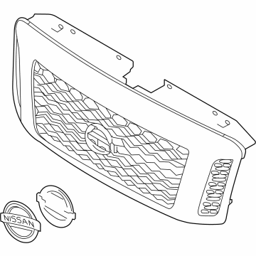 Nissan 62310-9GK1B GRILLE ASSY-FRONT