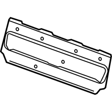 Nissan 89605-ZM00A Board Assy-3RD Seat Back