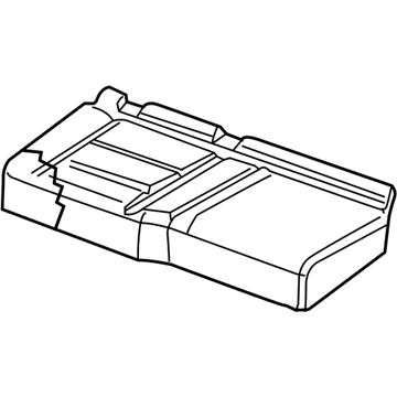 Nissan 88300-9FN6A Cushion Assy-Rear Seat,RH