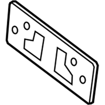 Nissan 96210-5AA0A Bracket-Licence Plate