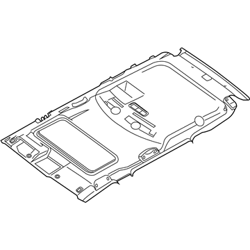 Nissan 739B0-ZS50C Module Assembly-Roof Trim