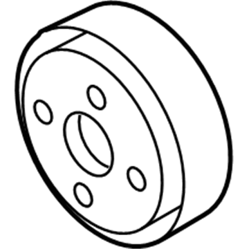 Nissan 21051-1PD0A Pulley-Fan & Water Pump